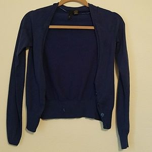 H&M Simple Blue Cardigan